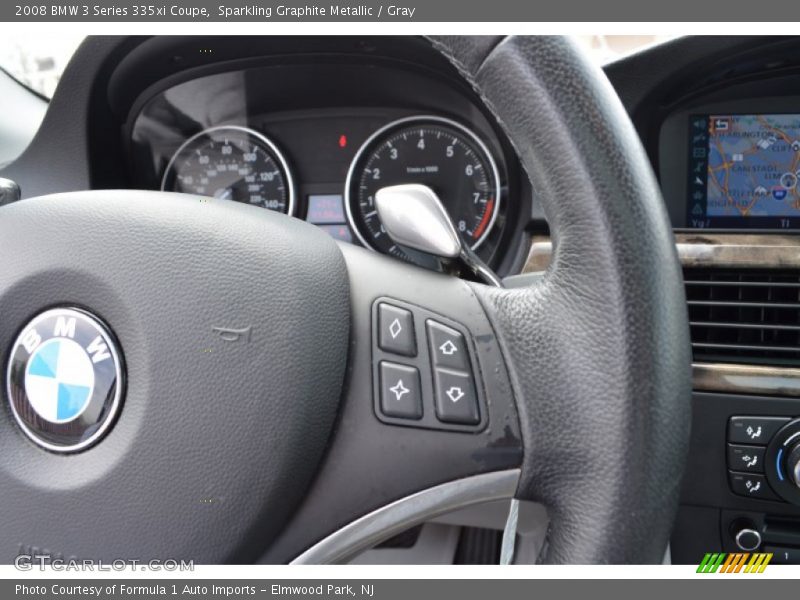 Sparkling Graphite Metallic / Gray 2008 BMW 3 Series 335xi Coupe