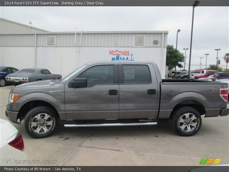 Sterling Grey / Steel Grey 2014 Ford F150 STX SuperCrew