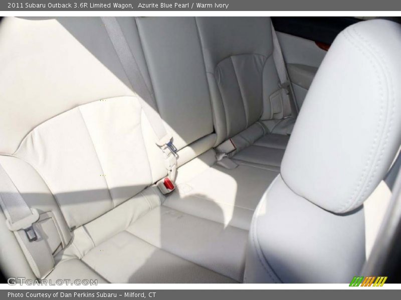 Azurite Blue Pearl / Warm Ivory 2011 Subaru Outback 3.6R Limited Wagon