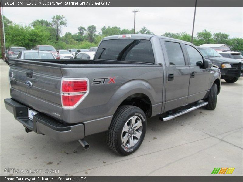 Sterling Grey / Steel Grey 2014 Ford F150 STX SuperCrew