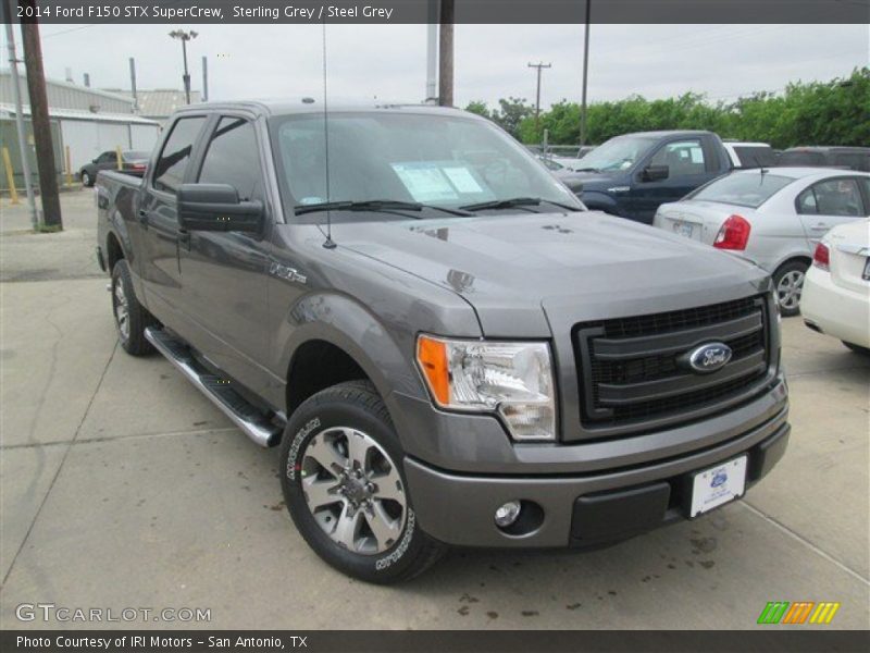 Sterling Grey / Steel Grey 2014 Ford F150 STX SuperCrew