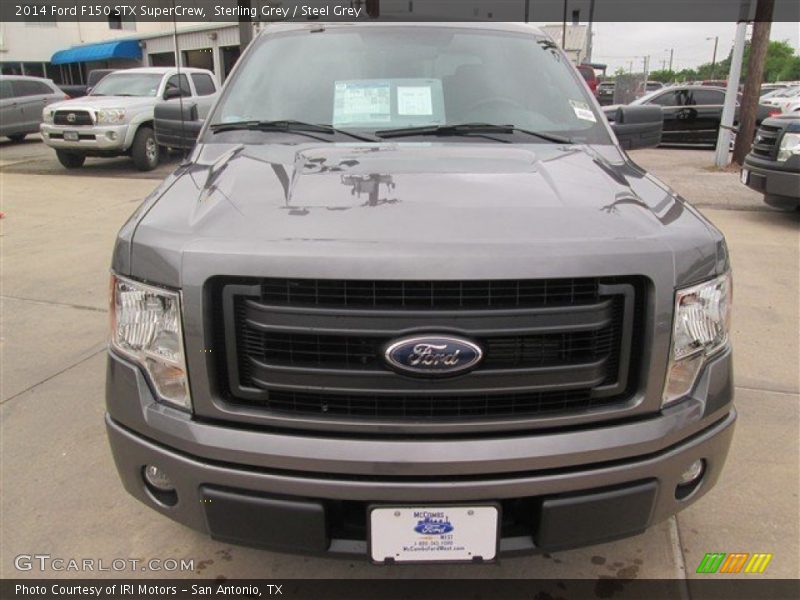 Sterling Grey / Steel Grey 2014 Ford F150 STX SuperCrew