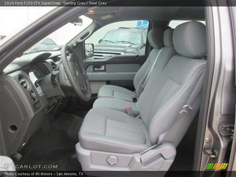 Sterling Grey / Steel Grey 2014 Ford F150 STX SuperCrew