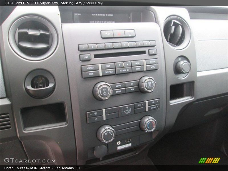 Sterling Grey / Steel Grey 2014 Ford F150 STX SuperCrew