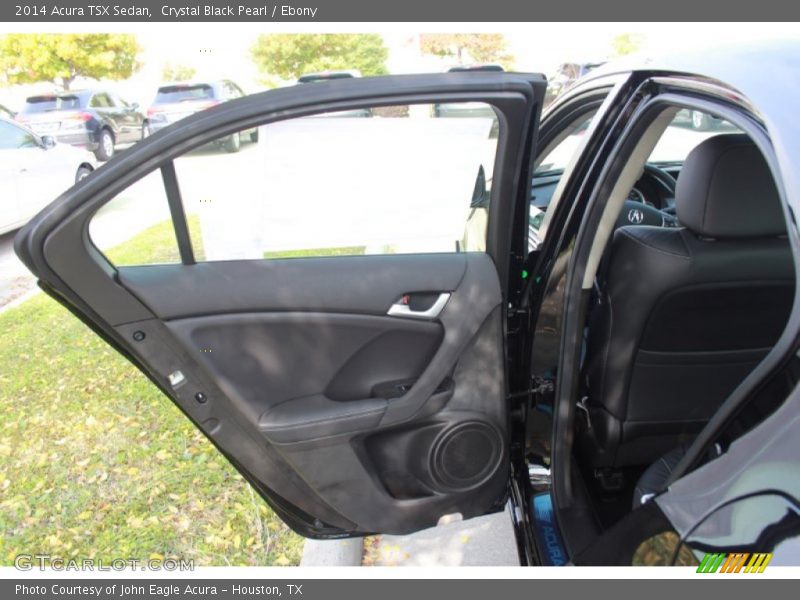 Crystal Black Pearl / Ebony 2014 Acura TSX Sedan