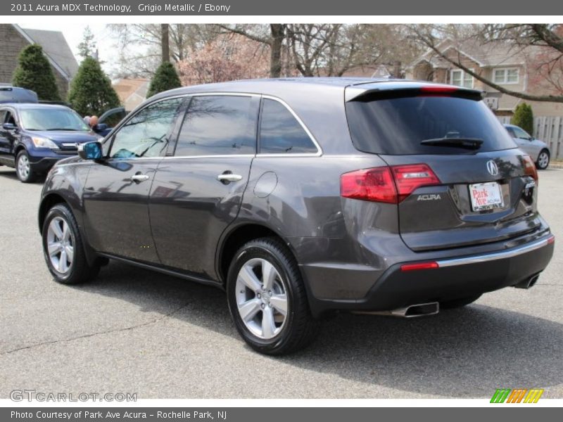 Grigio Metallic / Ebony 2011 Acura MDX Technology