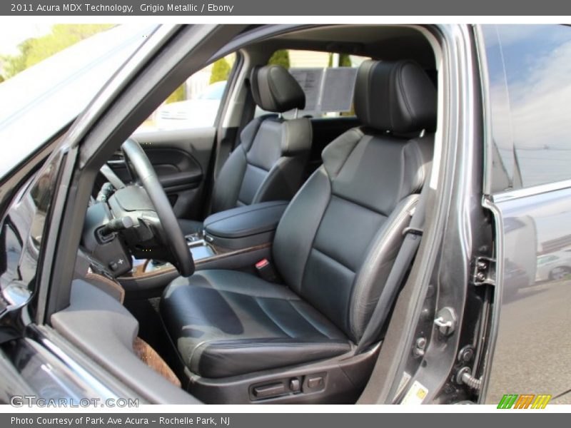 Grigio Metallic / Ebony 2011 Acura MDX Technology