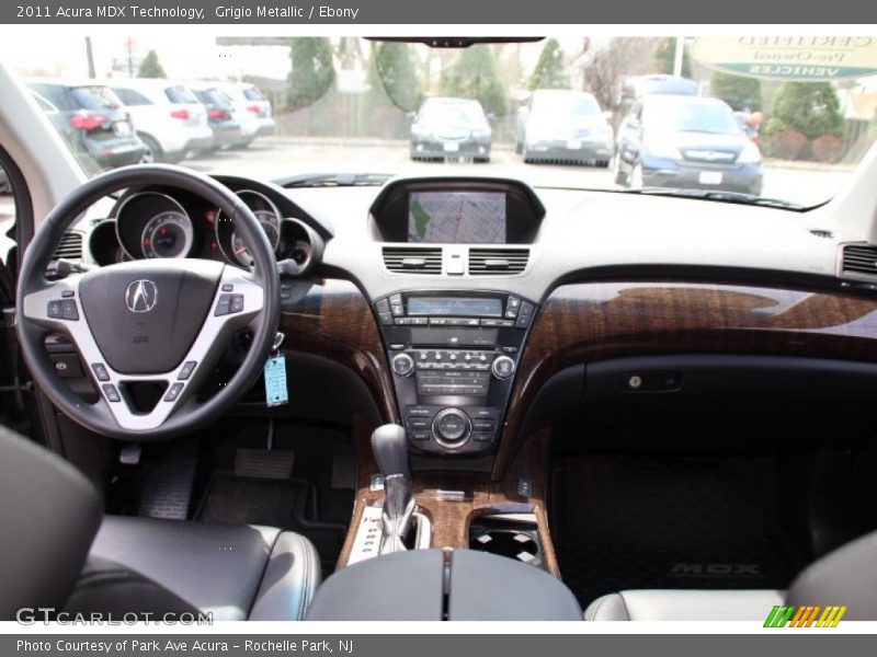 Grigio Metallic / Ebony 2011 Acura MDX Technology