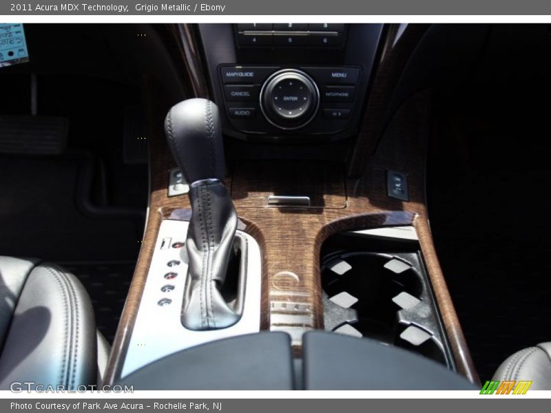 Grigio Metallic / Ebony 2011 Acura MDX Technology