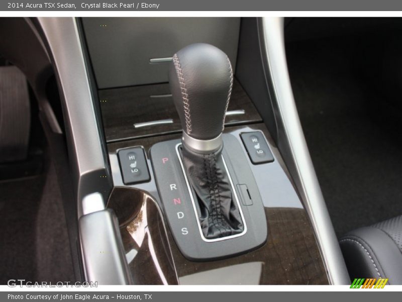 Crystal Black Pearl / Ebony 2014 Acura TSX Sedan