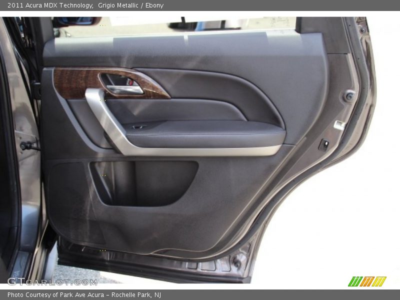 Grigio Metallic / Ebony 2011 Acura MDX Technology