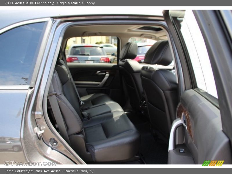 Grigio Metallic / Ebony 2011 Acura MDX Technology