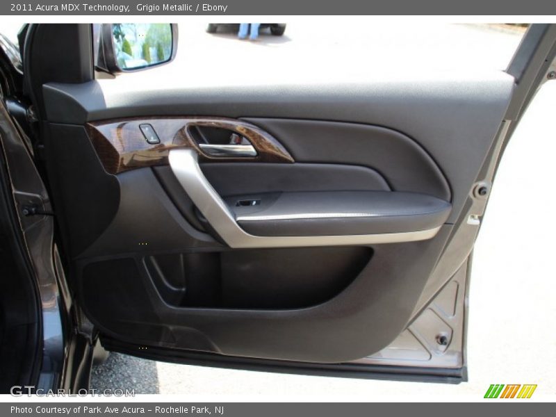Grigio Metallic / Ebony 2011 Acura MDX Technology