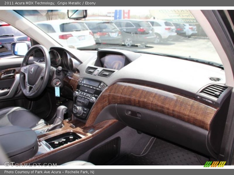 Grigio Metallic / Ebony 2011 Acura MDX Technology