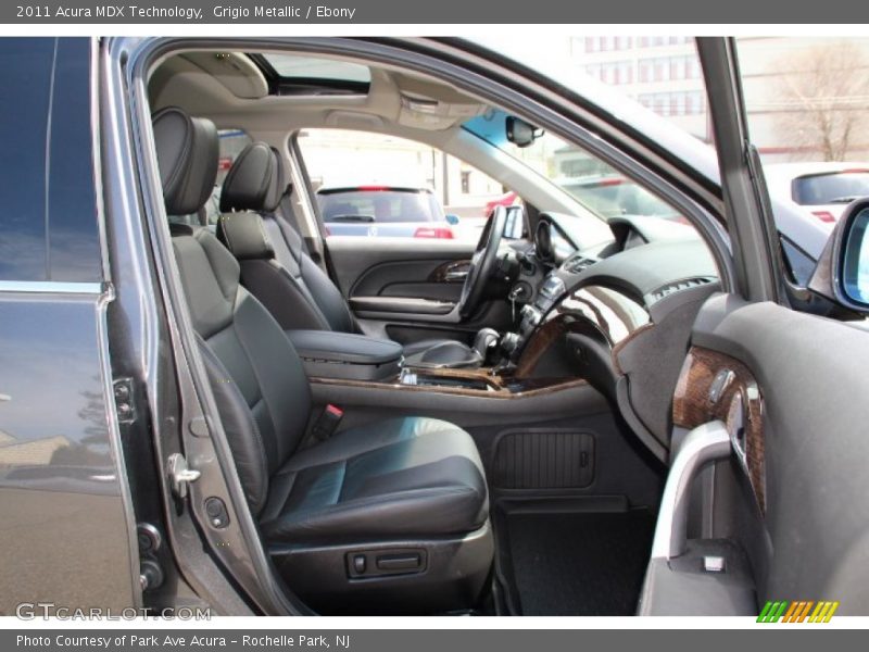 Grigio Metallic / Ebony 2011 Acura MDX Technology