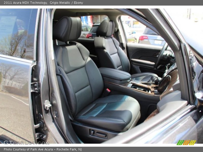 Grigio Metallic / Ebony 2011 Acura MDX Technology