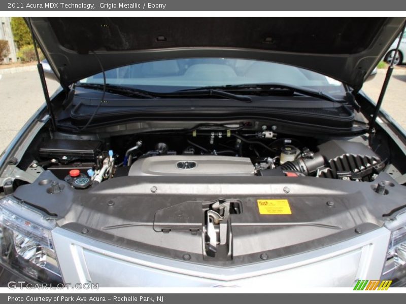 Grigio Metallic / Ebony 2011 Acura MDX Technology