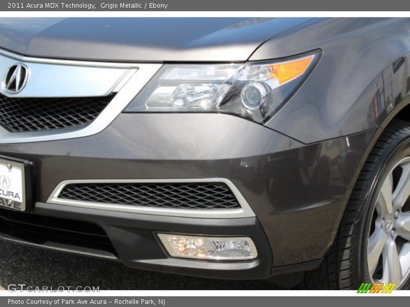 Grigio Metallic / Ebony 2011 Acura MDX Technology