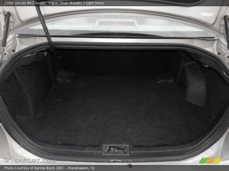 Vapor Silver Metallic / Light Stone 2008 Lincoln MKZ Sedan