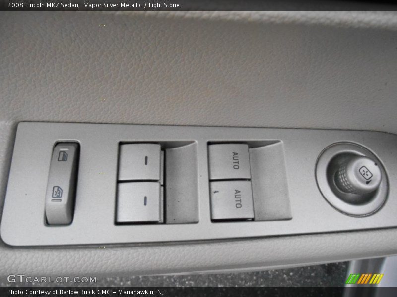 Vapor Silver Metallic / Light Stone 2008 Lincoln MKZ Sedan