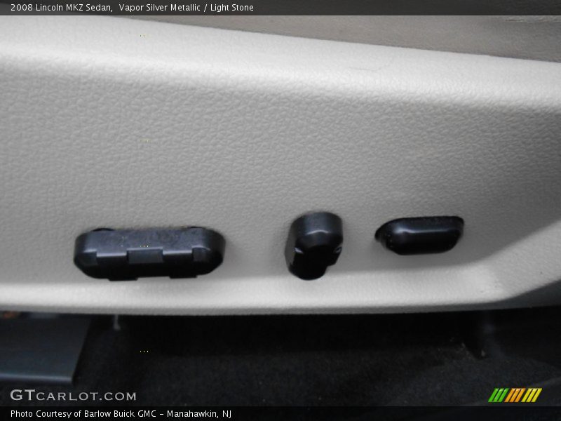 Vapor Silver Metallic / Light Stone 2008 Lincoln MKZ Sedan