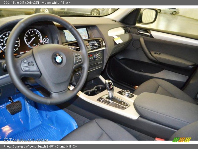 Alpine White / Black 2014 BMW X5 sDrive35i