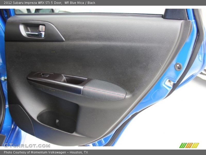 WR Blue Mica / Black 2012 Subaru Impreza WRX STi 5 Door