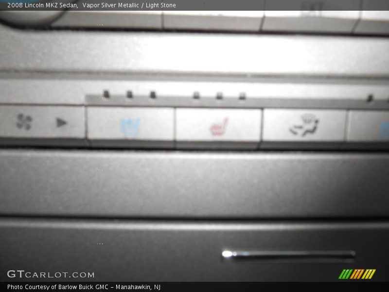Vapor Silver Metallic / Light Stone 2008 Lincoln MKZ Sedan