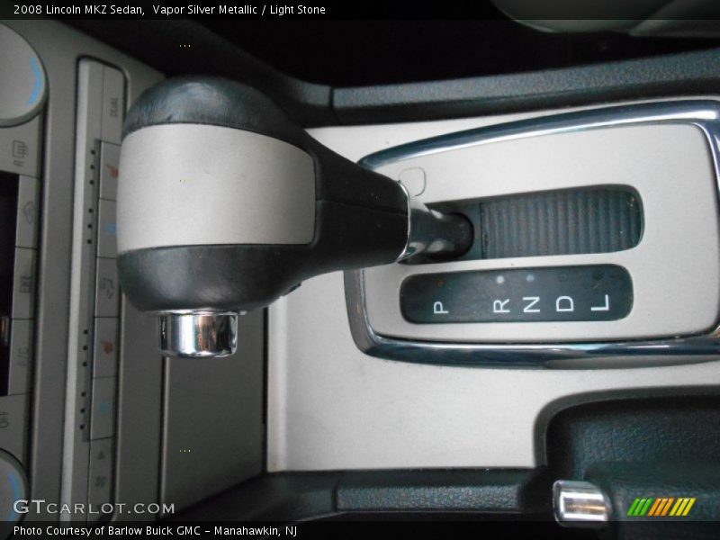 Vapor Silver Metallic / Light Stone 2008 Lincoln MKZ Sedan
