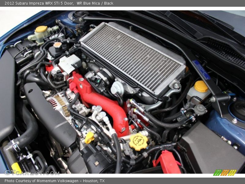  2012 Impreza WRX STi 5 Door Engine - 2.5 Liter STi Turbocharged DOHC 16-Valve DAVCS Flat 4 Cylinder