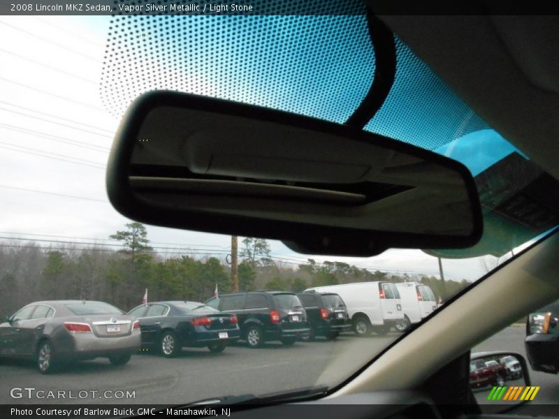 Vapor Silver Metallic / Light Stone 2008 Lincoln MKZ Sedan