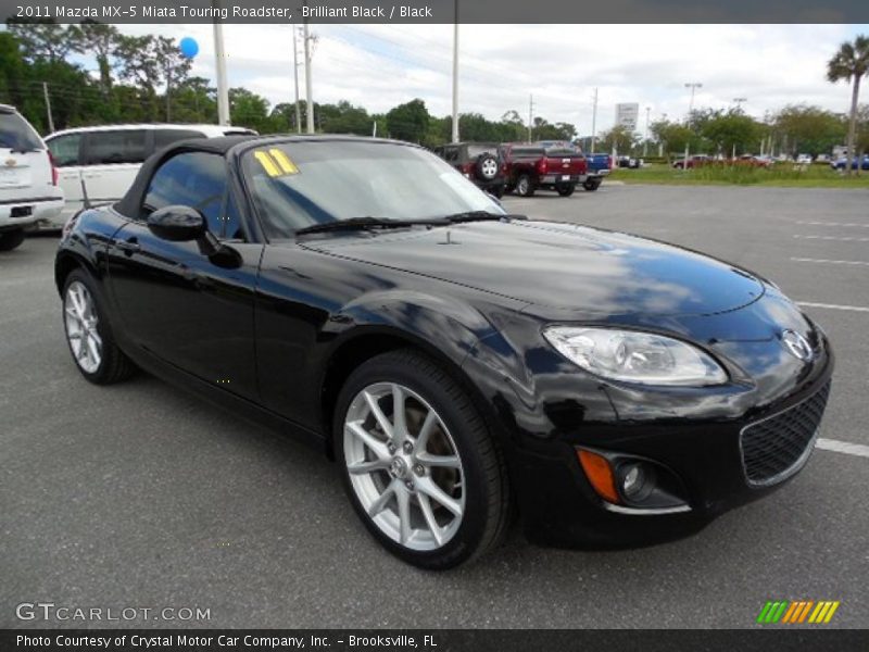 Front 3/4 View of 2011 MX-5 Miata Touring Roadster