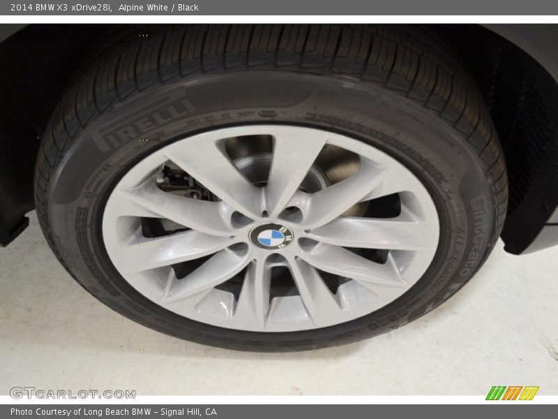 Alpine White / Black 2014 BMW X3 xDrive28i