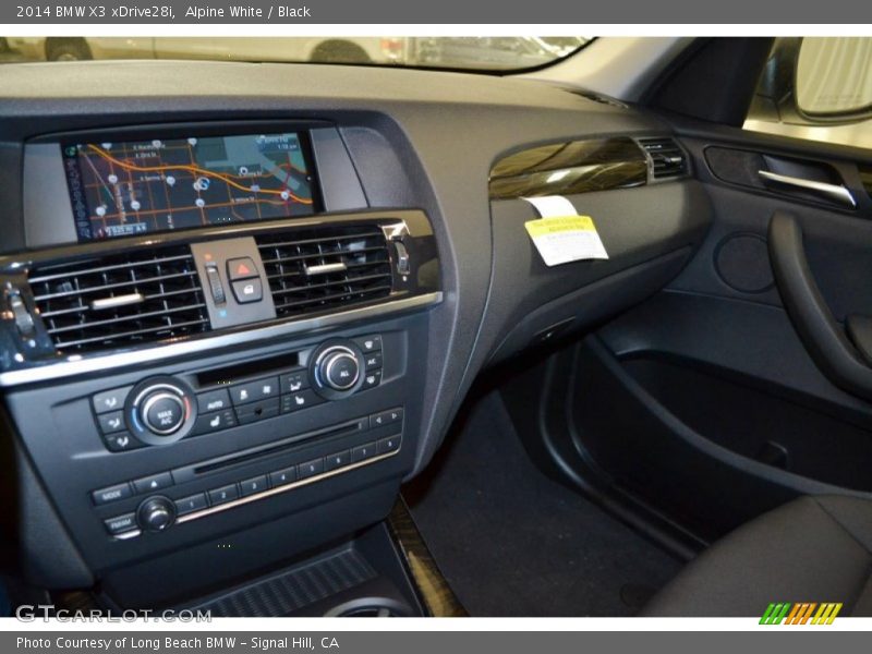 Alpine White / Black 2014 BMW X3 xDrive28i