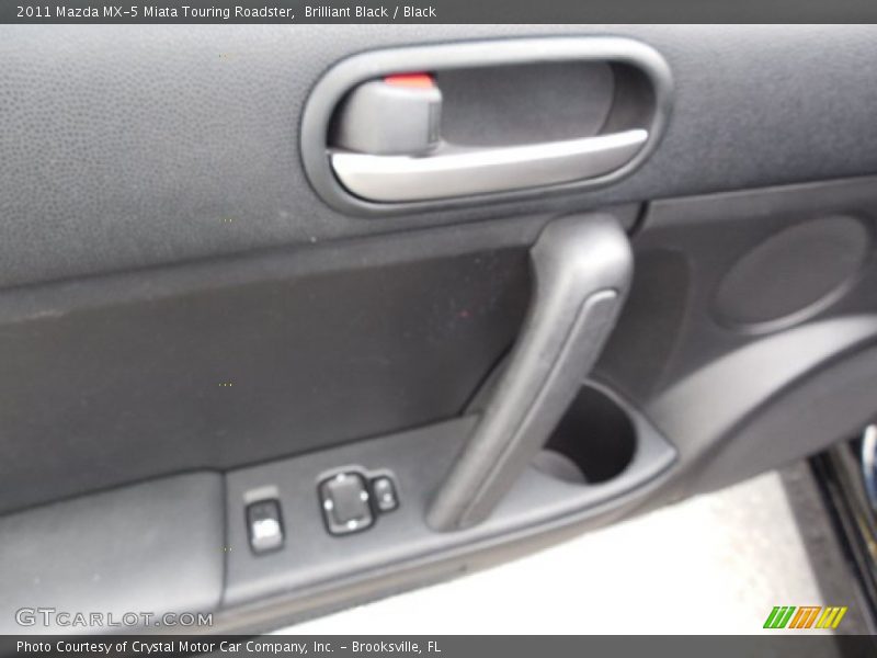 Brilliant Black / Black 2011 Mazda MX-5 Miata Touring Roadster