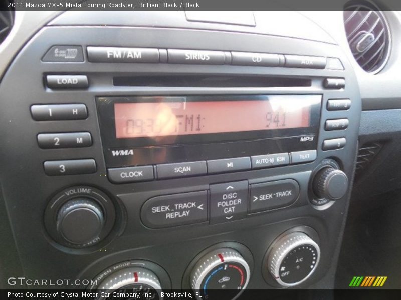Audio System of 2011 MX-5 Miata Touring Roadster