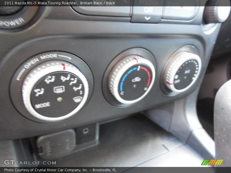 Controls of 2011 MX-5 Miata Touring Roadster