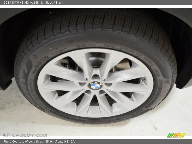 Jet Black / Black 2014 BMW X3 xDrive28i