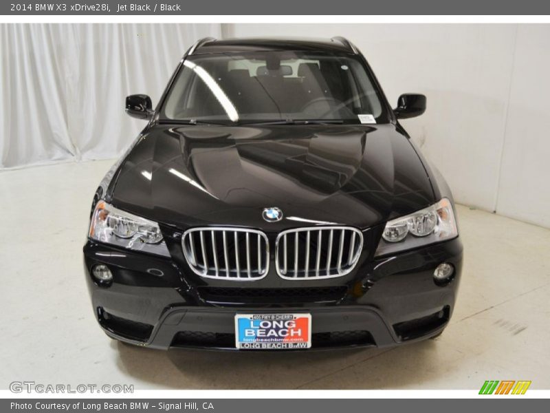 Jet Black / Black 2014 BMW X3 xDrive28i