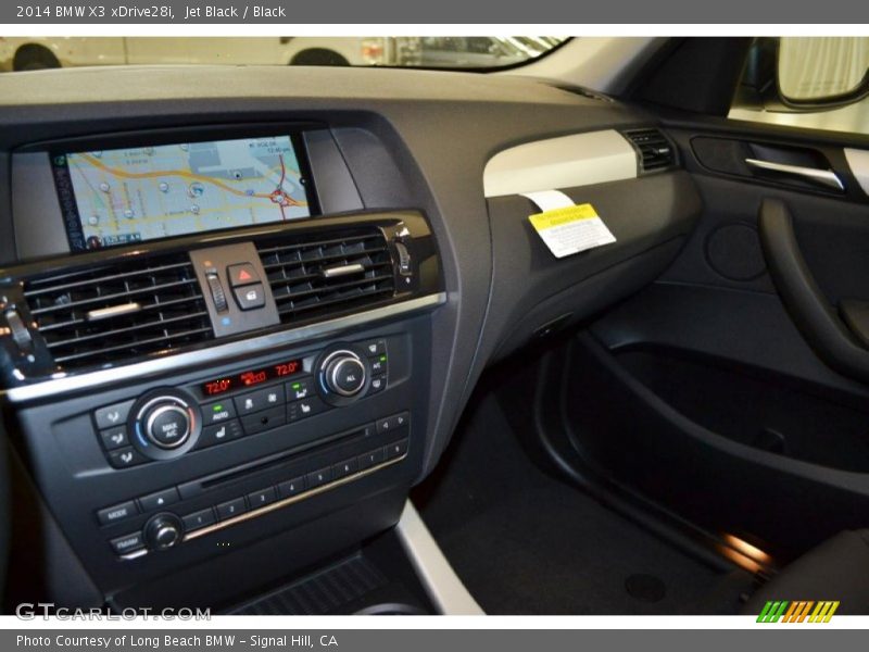 Jet Black / Black 2014 BMW X3 xDrive28i
