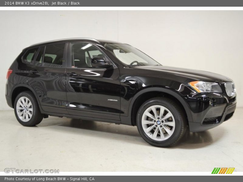 Jet Black / Black 2014 BMW X3 xDrive28i