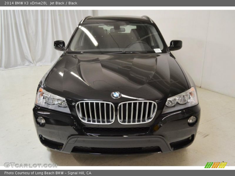 Jet Black / Black 2014 BMW X3 xDrive28i