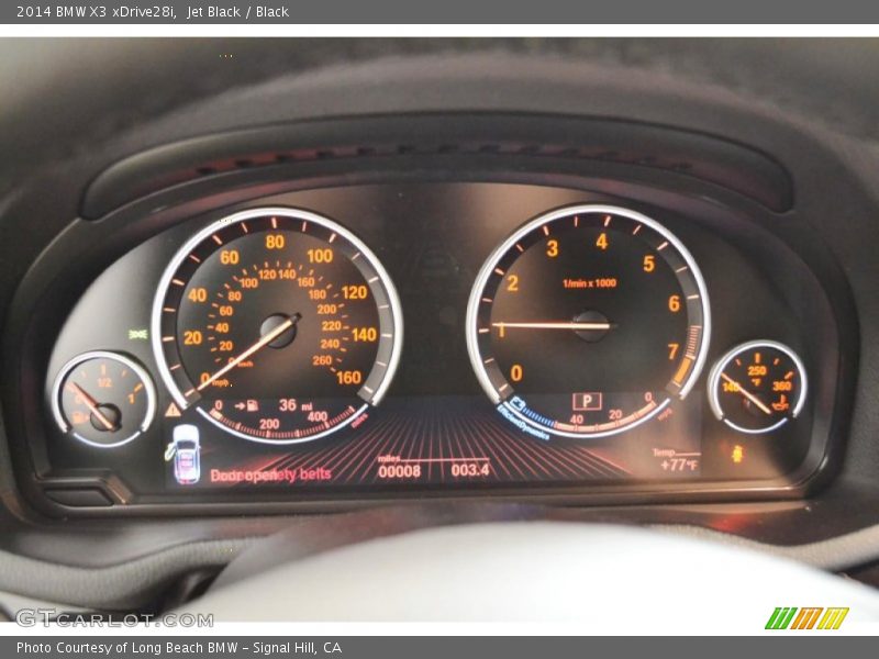 Jet Black / Black 2014 BMW X3 xDrive28i