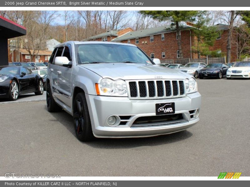 Bright Silver Metallic / Medium Slate Gray 2006 Jeep Grand Cherokee SRT8