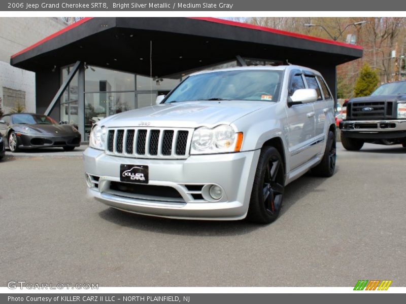 Bright Silver Metallic / Medium Slate Gray 2006 Jeep Grand Cherokee SRT8