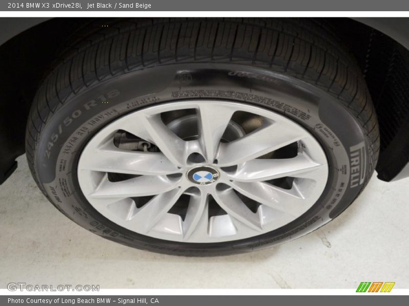 Jet Black / Sand Beige 2014 BMW X3 xDrive28i