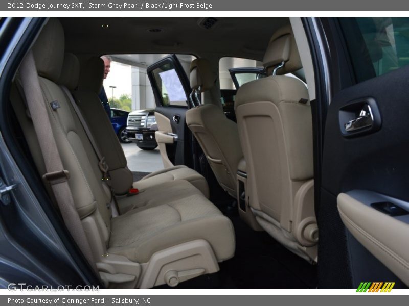 Storm Grey Pearl / Black/Light Frost Beige 2012 Dodge Journey SXT