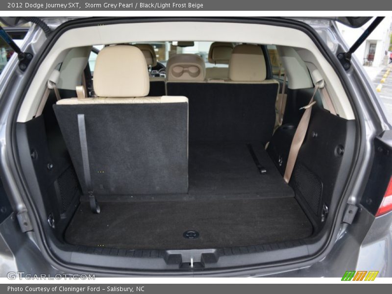 Storm Grey Pearl / Black/Light Frost Beige 2012 Dodge Journey SXT