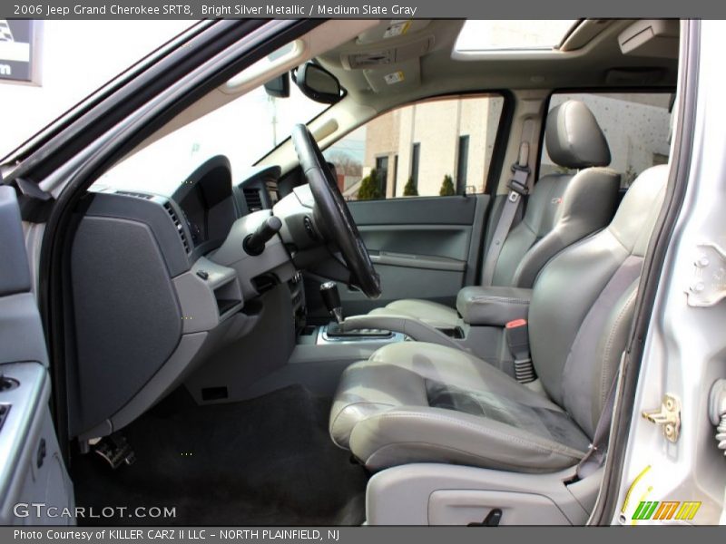Bright Silver Metallic / Medium Slate Gray 2006 Jeep Grand Cherokee SRT8