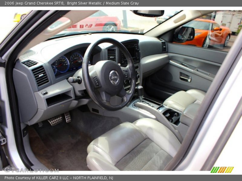 Bright Silver Metallic / Medium Slate Gray 2006 Jeep Grand Cherokee SRT8